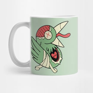 Cute Zombie Bird // Funny Halloween Animals Mug